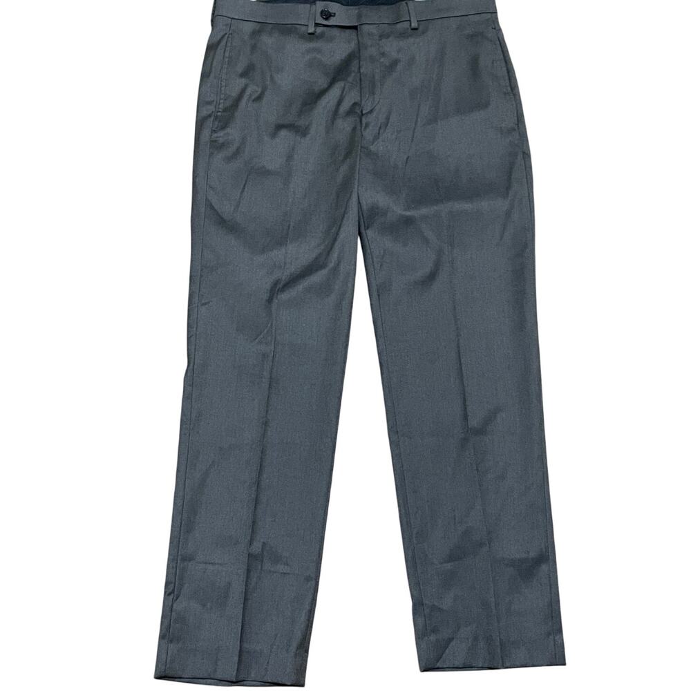Lauren Ralph Lauren Mens 34 x 30 ULTRAFLEX‎ Flat-Front Taupe Dress Pants NWT